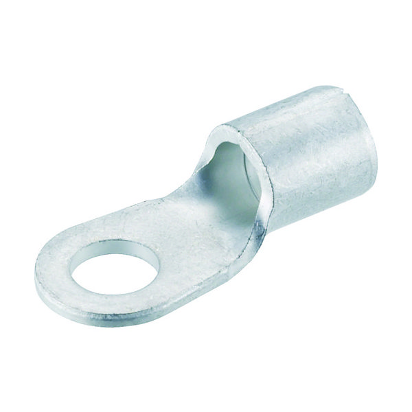 トラスコ中山 TRUSCO 裸圧着端子 丸形(6個入) スタッド径φ6.4 全長27.5mm T-R14-6 1パック(6個)（直送品）