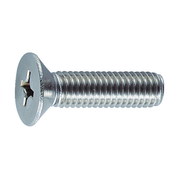 トラスコ中山 TRUSCO 皿頭小ねじ ステンレス 全ネジ M2.6×6 150本入 B06-2606 1パック(150本)（直送品）