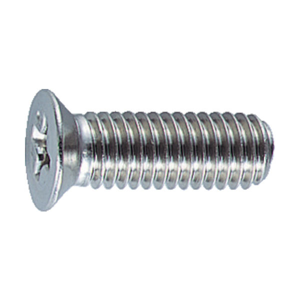 トラスコ中山 TRUSCO 皿頭サッシュ小ねじ ステンレス 全ネジ M5×10 110本入 B65-0510 1パック(110本)（直送品）