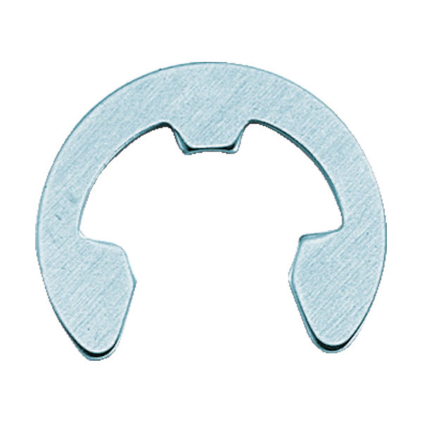 トラスコ中山 TRUSCO Eリング 三価クロメート サイズEー8.0 60個入 B34-0008 1パック(60個) 161-3219（直送品）