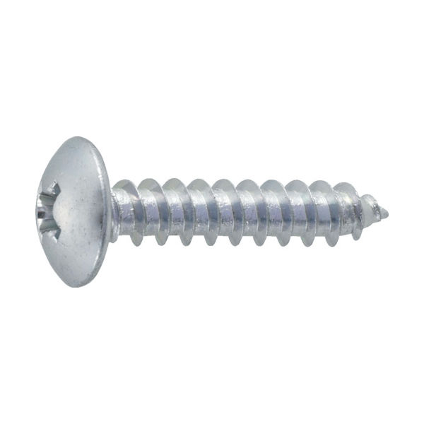 トラスコ中山 TRUSCO トラス頭タッピングねじ 1種A 三価白 M4×45 32本入 B742-0445 1パック(32本)（直送品）