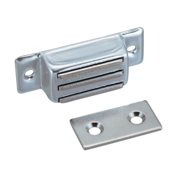 トラスコ中山 TRUSCO マグネットキャッチ アルミ製・縦型 TSM-77S 1個 300-5402（直送品）