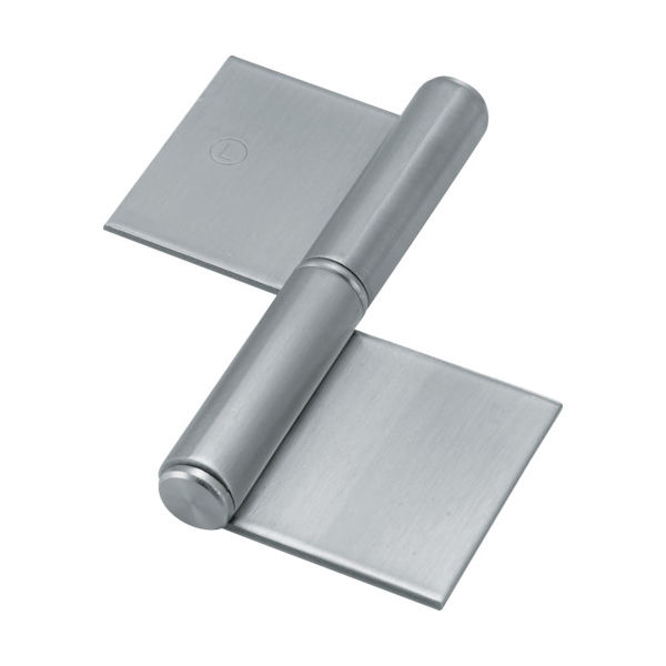 トラスコ中山 TRUSCO ステンレス製特厚溶接旗蝶番 左用 全長102mm (2個入) ST-2000W-102L 1袋(2個)（直送品）