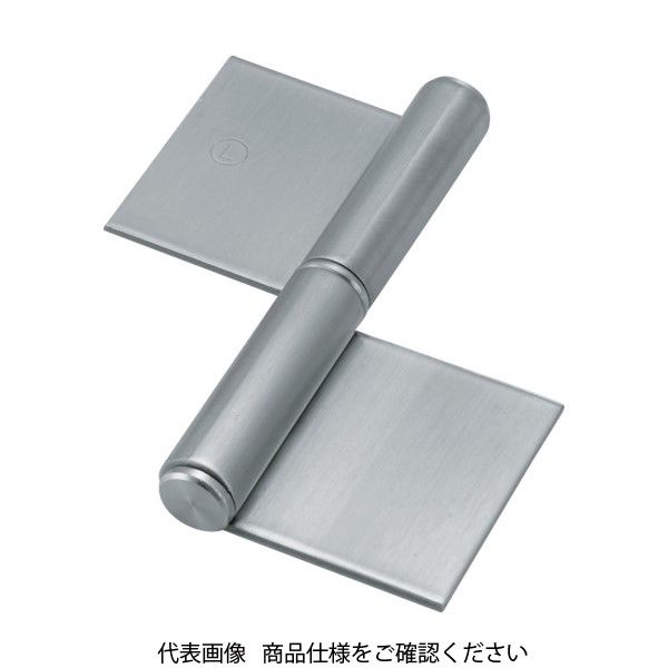 トラスコ中山 TRUSCO ステンレス製特厚溶接旗蝶番 左用 全長76mm (2個入) ST-2000W-76L 1袋(2個)（直送品）