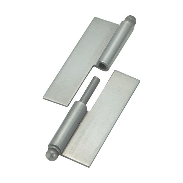 トラスコ中山 TRUSCO スチール製抜き差し蝶番 穴ナシ 左用 (1組(袋)=2個入) 225W-5030L 1組(2個)（直送品）