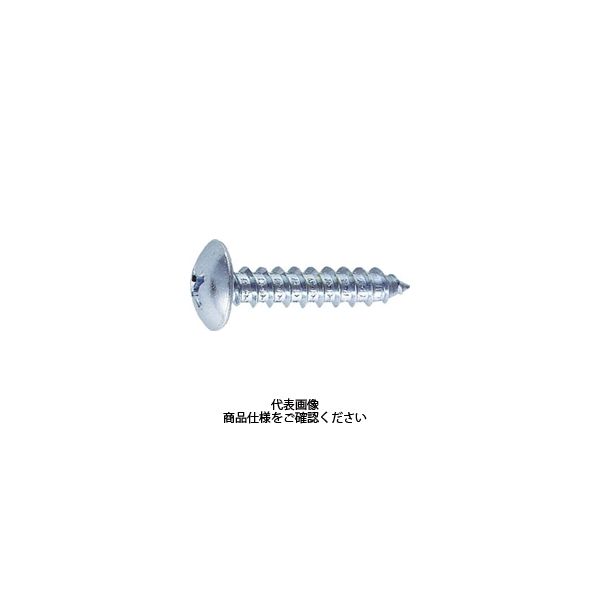 トラスコ中山 TRUSCO トラス頭タッピングねじ 1種A ユニクロ M3×16 200本入 B42-0316 1パック(200本)（直送品）