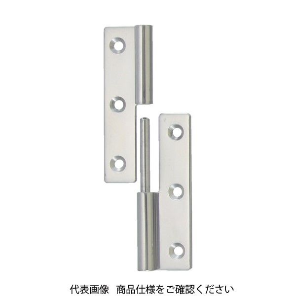 トラスコ中山 TRUSCO 【売切廃番】ステンレス製抜き差し蝶番 左用 全長64mm TKN-64CL 1組(1個) 279-5965（直送品）