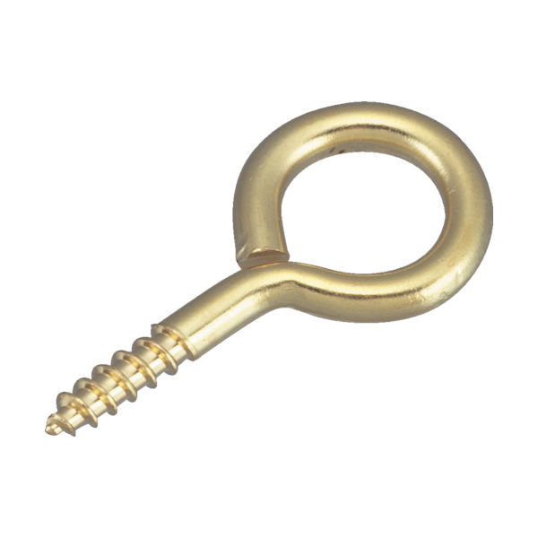 トラスコ中山 TRUSCO 真鍮ヒートン#6 25本入 THT-B6 1パック(25本) 275-7273（直送品）