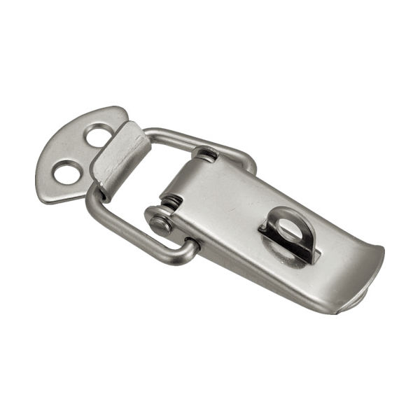 トラスコ中山 TRUSCO パッチン錠 鍵穴付タイプ・スチール製 (4個入) P-21 1パック(4個) 232-8623（直送品）