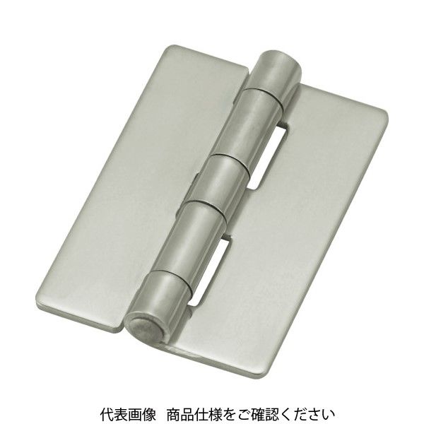 トラスコ中山 TRUSCO ステンレス製平型蝶番 全長75mm (1個=1袋) TLS-75A 1個 279-5850（直送品）