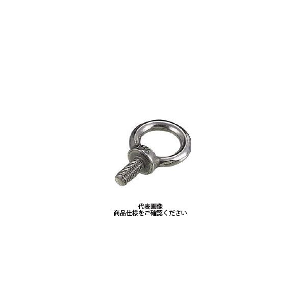 トラスコ中山 TRUSCO アイボルト ステンレス製 Φ4X穴径10XM4 (1個=1袋) TIB-4M 1個 274-8975（直送品）