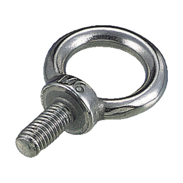 トラスコ中山 TRUSCO アイボルト ステンレス製 Φ5.5X穴径16XM6 (1個=1袋) TIB-6M 1個 274-8991（直送品）