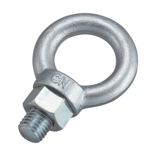 トラスコ中山 TRUSCO アイボルト スチール製 8mm TAB-08M 1個 275-7605（直送品）