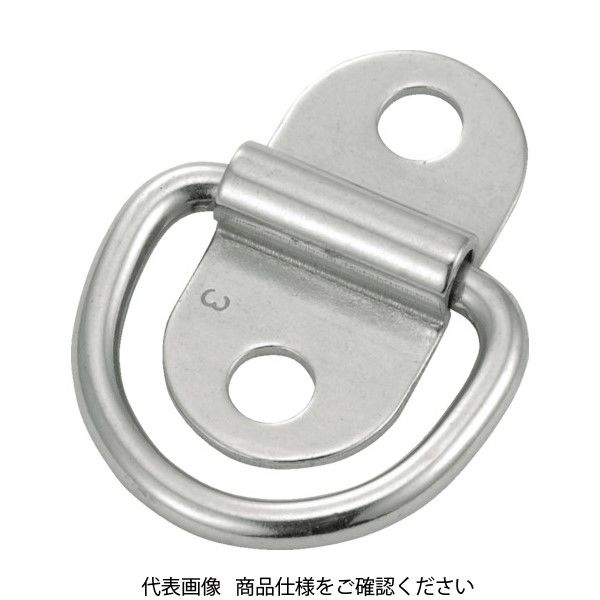 トラスコ中山 TRUSCO グランドフック ステンレス製 B型 3mm 2個入 TGF-B3 1袋(2個) 300-8673（直送品）