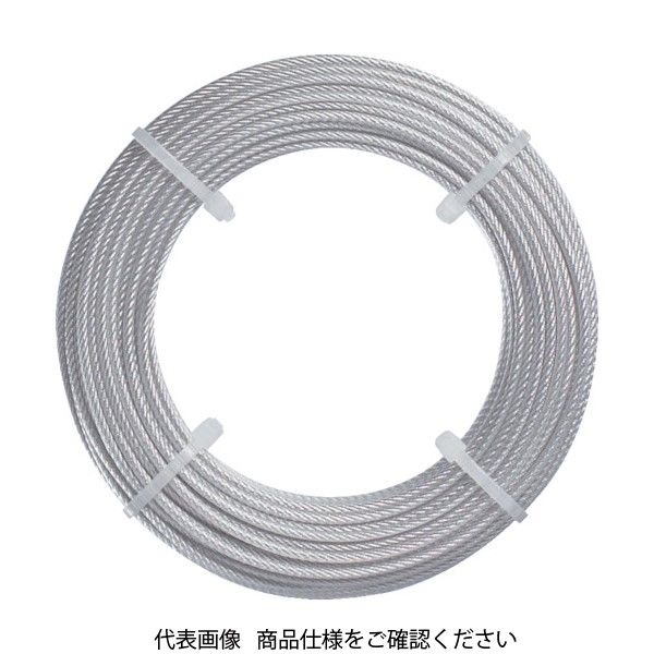 CWS-2S5 ステンレスワイヤーロープ TRUSCO 荷重50kg ロープ径2mm