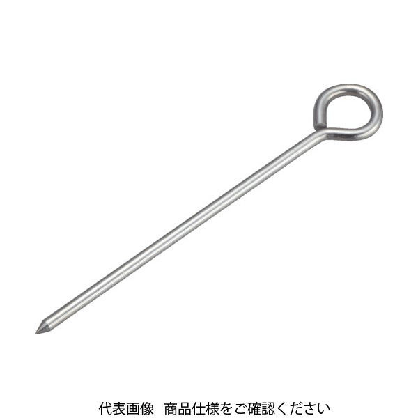 トラスコ中山 TRUSCO ステンレスロープ止丸型6×300mm TRM-S630 1本 275-3928（直送品）