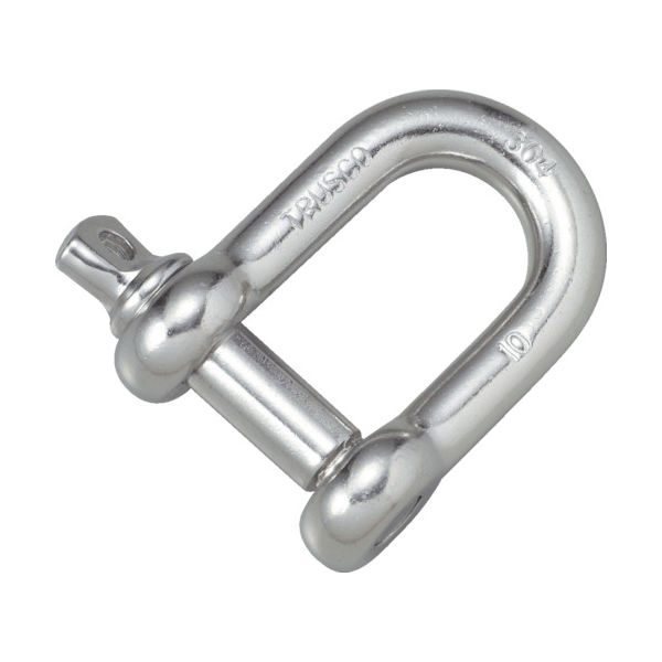 トラスコ中山 TRUSCO ネジシャックル ステンレス製 9mm (1個入) TNS-9 1袋(1個) 274-9866（直送品）