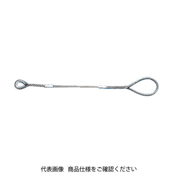 トラスコ中山 TRUSCO Wスリング Bタイプ 片端シンブル入り 12mmX1m GRB-12S1 1本 286-9543（直送品）