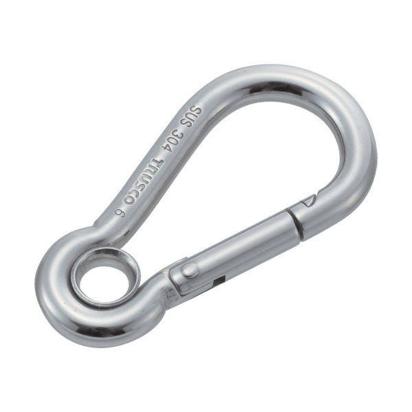 トラスコ中山 TRUSCO ステンレススナップフック A型 線径Φ7×開口10mm (1個入) TSF-7A 1袋(1個) 275-4304（直送品）