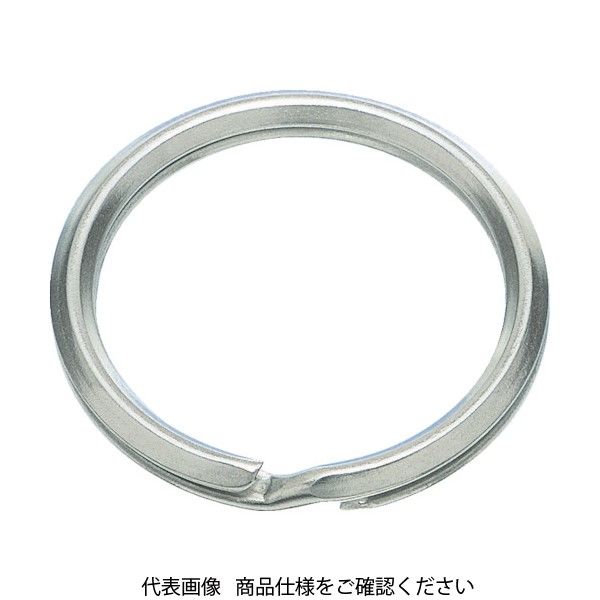 トラスコ中山 TRUSCO キーリンク ステンレス製 線径Φ2.1×内径Φ16 (10個入) TWK-21-16 1袋(10個)（直送品）