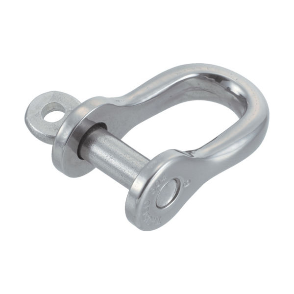 トラスコ中山 TRUSCO 半丸シャックル ステンレス製 線径5Φ×開口12mm (2個入) THS-5 1袋(2個) 275-0236（直送品）