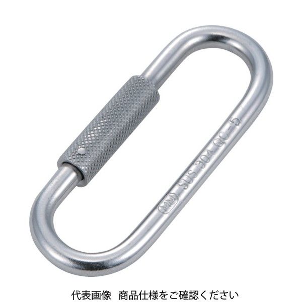 トラスコ中山 TRUSCO クイックキャッチ ステンレス製 スライド式 4mm 1個入 TQC-4 1個 300-8550（直送品）