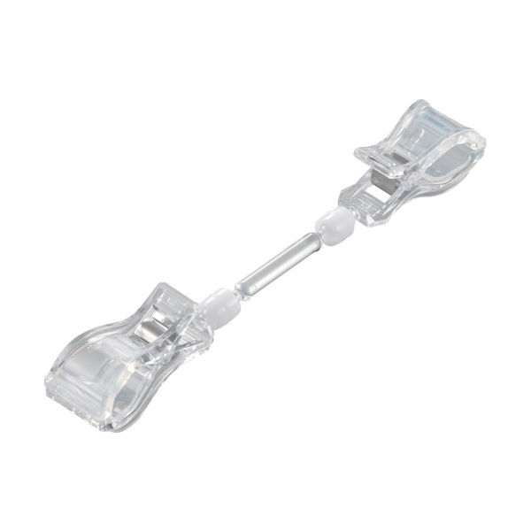 トラスコ中山 TRUSCO ホルダー式クリップ 中型クリップ+ストレート50+中型クリップ TC-C5C5-50 1個 261-9636（直送品）