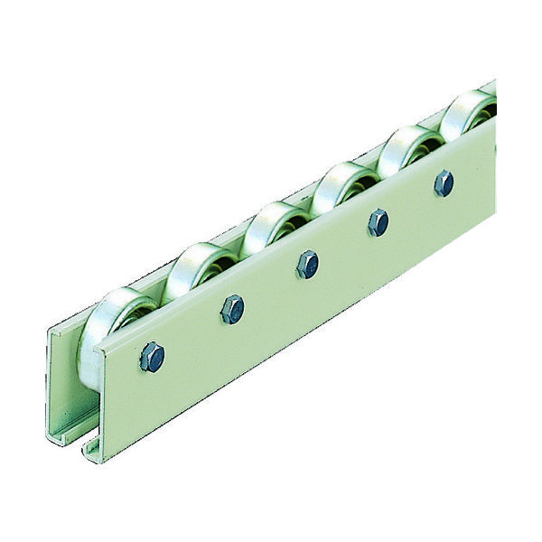 トラスコ中山 TRUSCO ホイールコンベヤ プレス製Φ38X12 P50XL1800 V-38S-50-1800 1台(1本)（直送品）