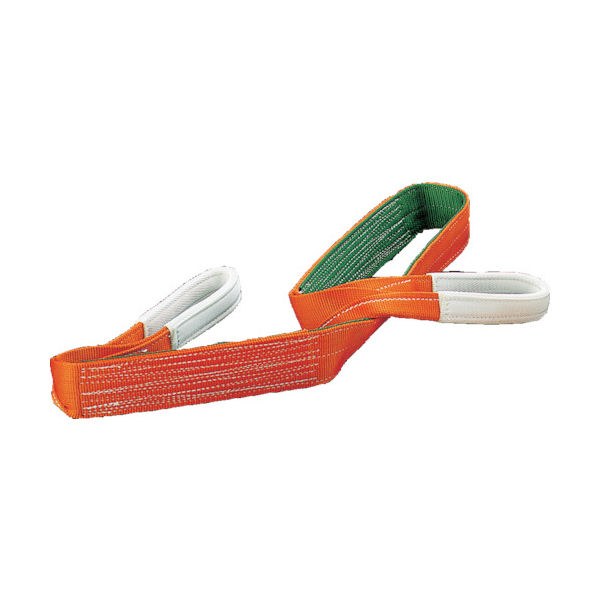 トラスコ中山 TRUSCO ベルトスリング JIS3等級 両端アイ形 100mmX2.0m G100-20 1本 118-5683（直送品）