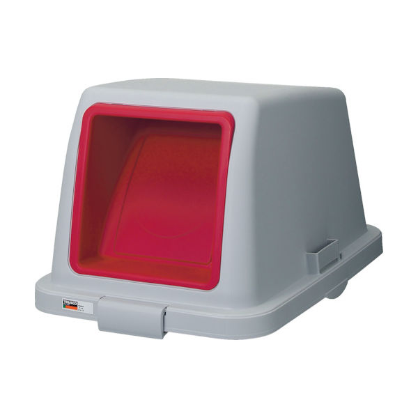 トラスコ中山 TRUSCO 分別ペール70型用プッシュフタ 赤 TBP-70SPU R 1個(1枚) 259-7144（直送品）