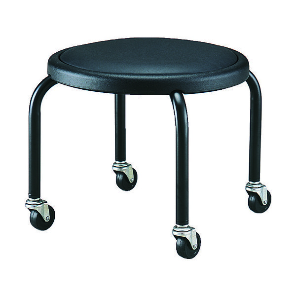 トラスコ中山 TRUSCO 作業用チェア Φ360XH330 キャスター付 VR-2N 1脚 289-0101（直送品）