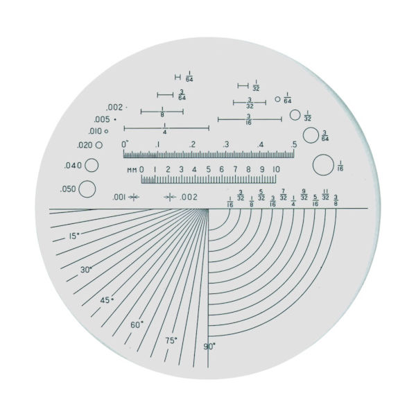 京葉光器 リーフ ガラススケール Sー205 1個 219-6158（直送品）