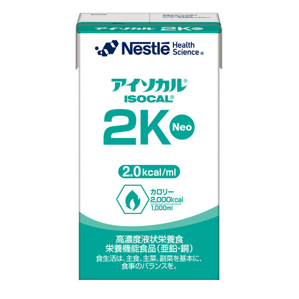 ネスレ日本 アイソカル 2K Neo 2000kcal 1箱（6個入）（取寄品）
