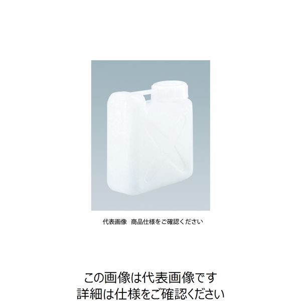 トラスコ中山 TRUSCO 広口 ポリタンク(扁平缶) 10L T0192 1個 355-9840（直送品）