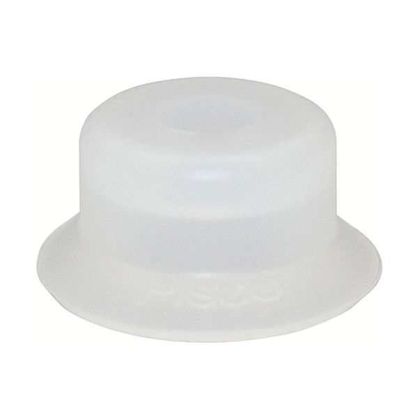 日本ピスコ PISCO バキュームパッドスタンダードタイプ パッドゴム シリコンゴムVP8RS VP8RS 1個 360-6163（直送品）