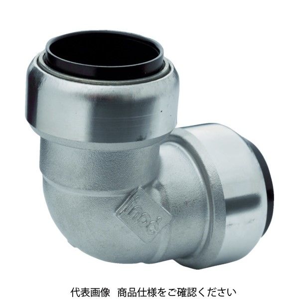 イノック イノクイック 90°エルボ 304IQ90L20SU 1個 361-1426（直送品）
