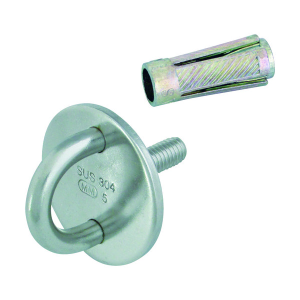 水本機械製作所 水本 ステンレス ネジ込みラウンドアイ 捻径 M-8 B-061 1個 361-0977（直送品）