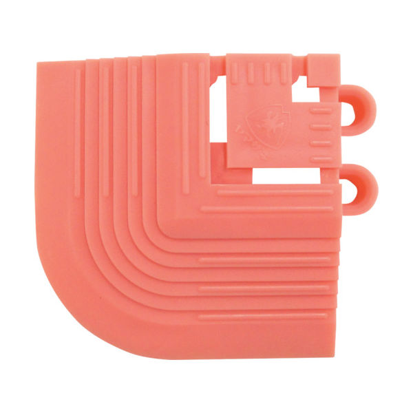 山崎産業 コンドル 素足スノコ コーナー ピンク F-163-FC-P P 1個(1枚) 370-1735（直送品）