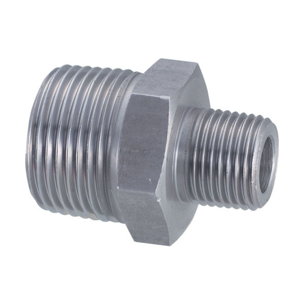 フジトク 径違い6角ニップル 異形 8A×6A 炭素鋼 6N-PT-8AX6A 1個 228-9911（直送品）