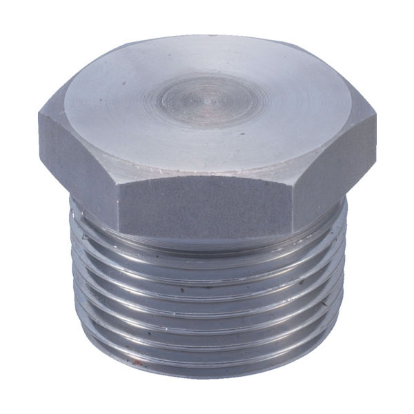 フジトク 6角プラグ 6PU 25A 炭素鋼 6PU-PT-25A 1個 226-7543（直送品）