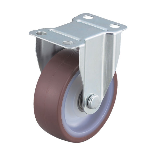 ワコーパレット ワコー エアーキャスター(固定車) 75mm ウレタン車 ALR-75-UHF 1個 305-2443（直送品）