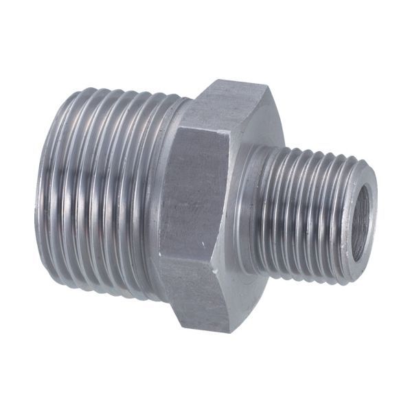 フジトク 径違い6角ニップル 異形 25A×20A 炭素鋼 6N-PT-25AX20A 1個 228-9962（直送品）