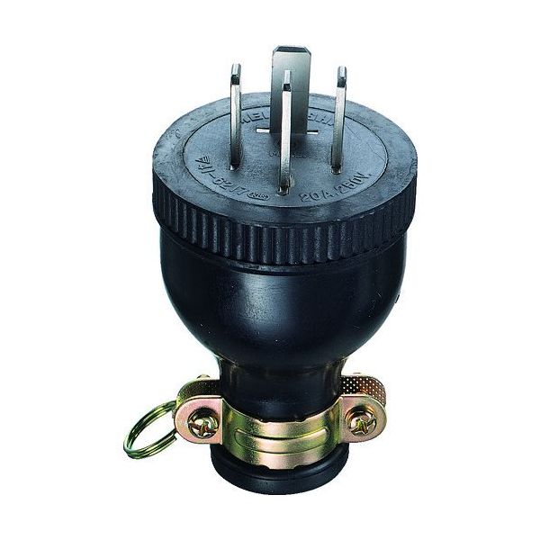 明工社 明工 ゴムプラグ接地3P MP2526 1個 255-3767（直送品）