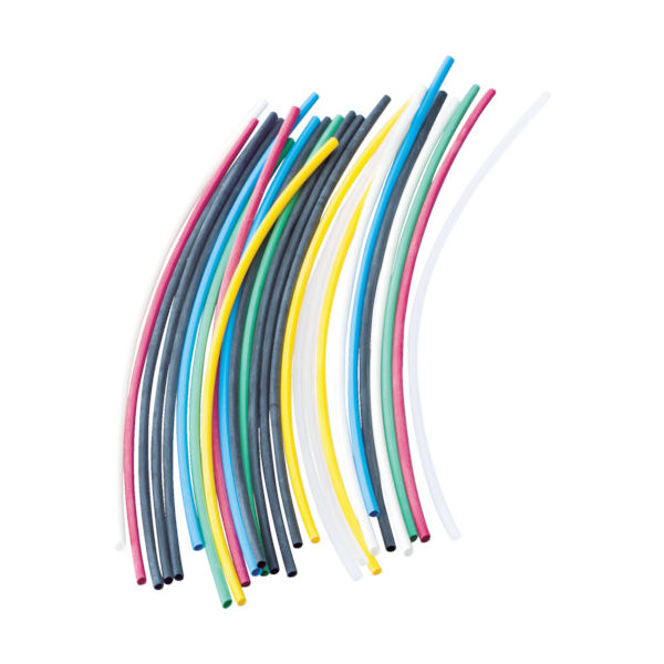 PANDUIT 熱収縮チューブ カラーコンビネーションパック 1S(袋)=18本 HSTT19-YK1 1セット(18本)（直送品）