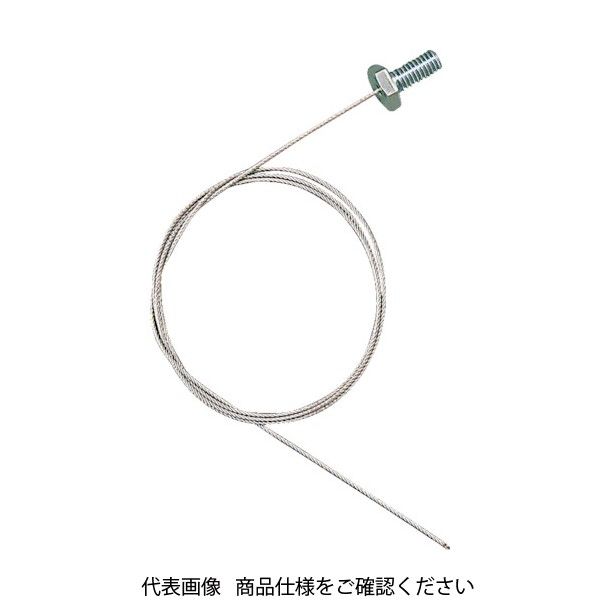 日栄インテック 吊り金具用ワイヤ TBワイヤー2.5M (2本入) N-200303025 1袋(2本) 334-8571（直送品）