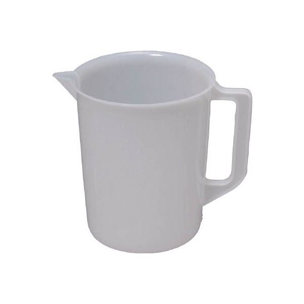 瑞穂化成工業 瑞穂 ポリ手付ビーカー1L 0514 1個 123-9597（直送品）