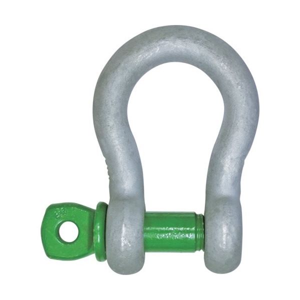 大洋製器工業 TAIYO グリーンピンスタンダードシャックル バウ・捻込 0.75t(3259853) GPB-0.75T 1個（直送品）