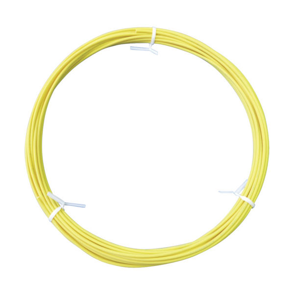 鐘通 フジクラ 機器配線用600V電線 エコタイプ 黄 EM-KIE1.25SQ-Y-10M 1巻 332-7639（直送品）