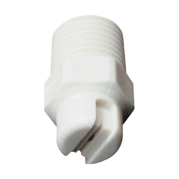 いけうち 標準扇形ノズル VVPシリーズ PP樹脂製 ネジ1/4オス 90° 1/4MVVP9050PP-IN 1個 353-0213（直送品）