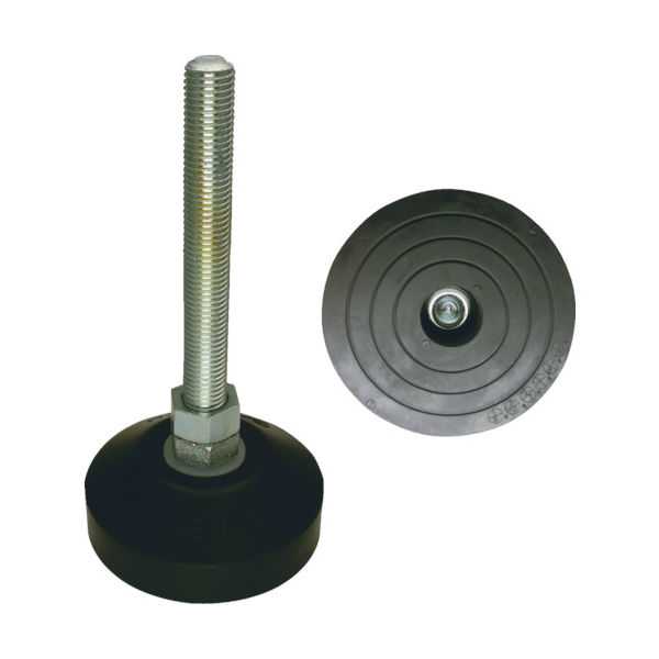 大野ゴム工業 大野ゴム 防振脚座オーレッグレベルアジャスターABR90ー20ー180 ABR90-20-180 1個 292-8591（直送品）